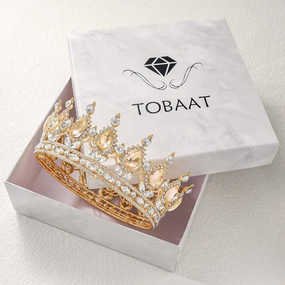 Women Crowns Rhinestone Bridal Tiara Wedding Princess Headpiece Elegant main image 4